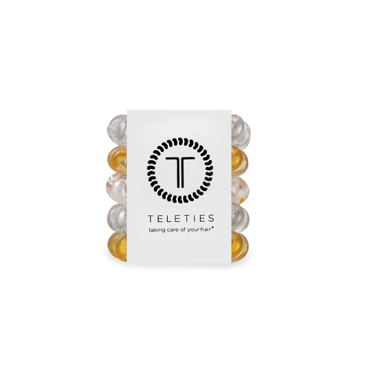 Starstruck Tiny Hair Ties in Silver Gold - Tiny