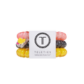 Study Buddy Large Hair Ties
                in Pink Yellow - Large
            