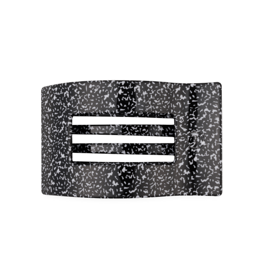 Study Session Large Flat Rectangle Hair Clip
                in Black - Large
              