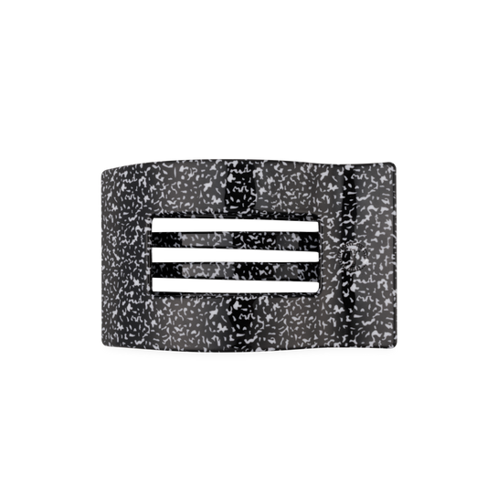 Study Session Medium Flat Rectangle Hair Clip
                in Black - Medium
              