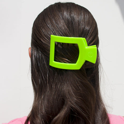 Summer Brights Medium Flat Square Hair Clip