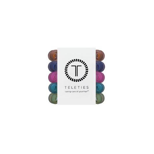 Sweater Swatches Tiny Hair Ties
                in Blue Green - Tiny
              