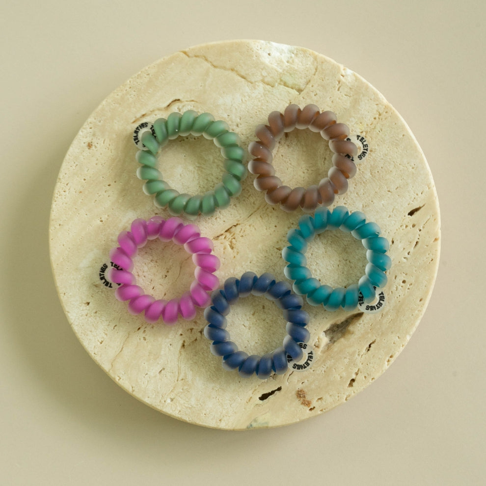 Sweater Swatches Tiny Hair Ties
