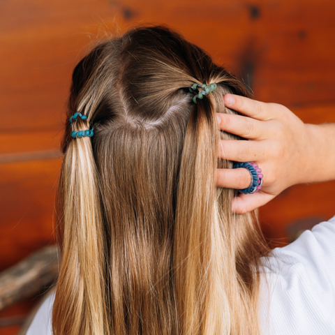 Sweater Swatches Tiny Hair Ties