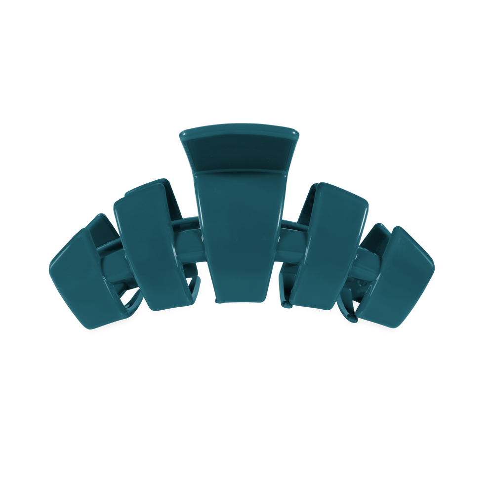 Classic Teal With It Medium Claw Clip
