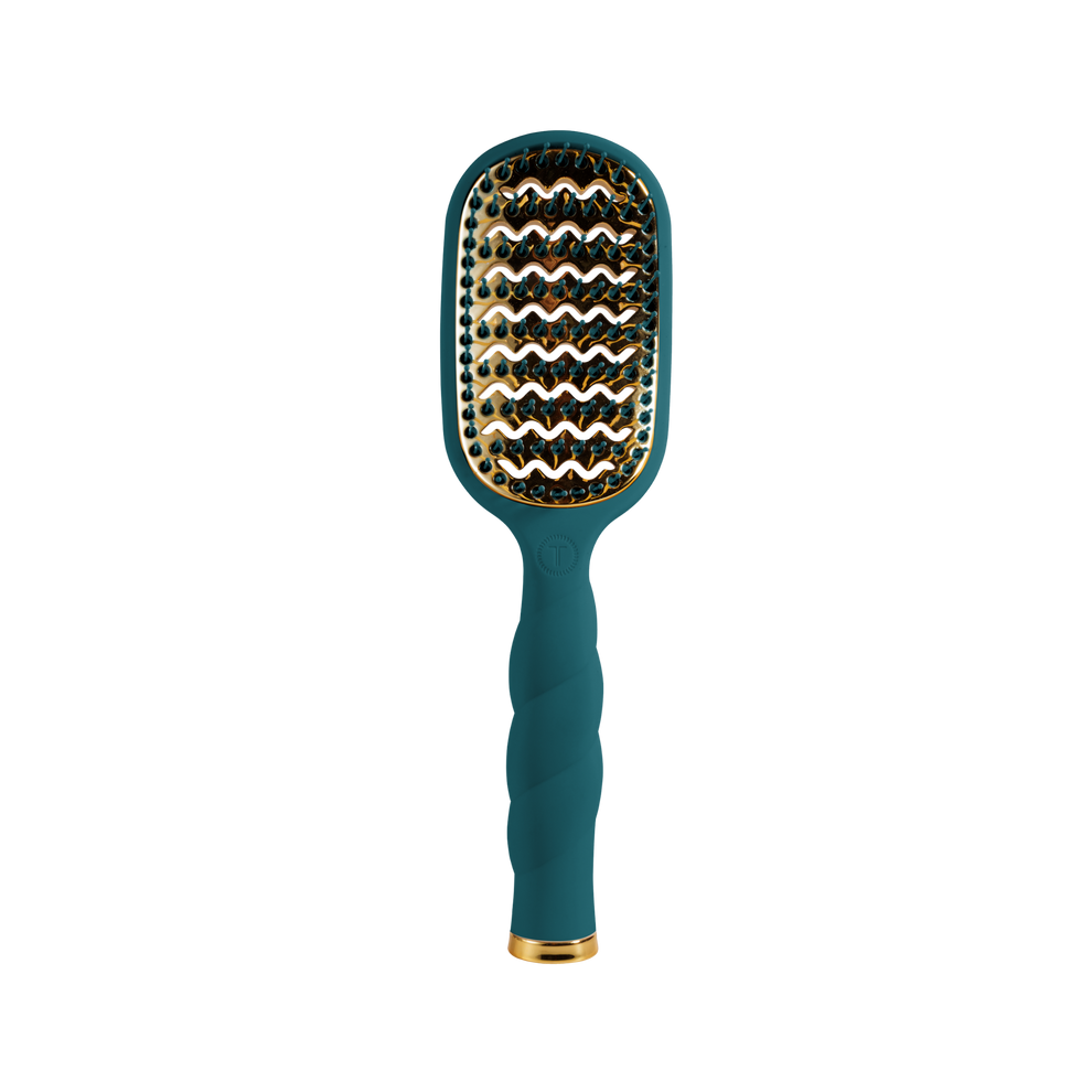 Vented Hair Brush - Teal With It

