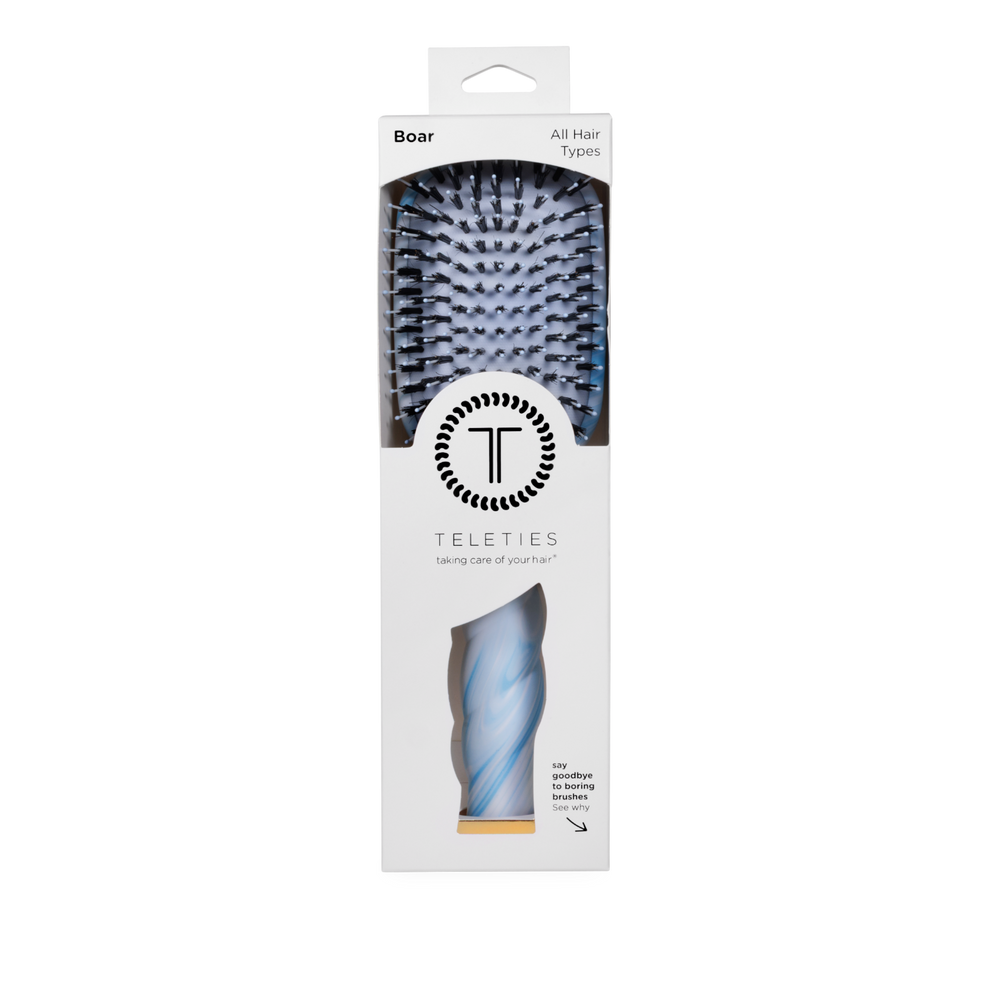 Boar Bristle Hair Brush - Tide & True
