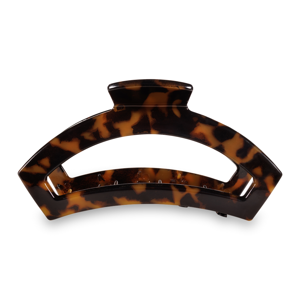 TELETIES - LARGE - TORTOISE - OPEN HAIR CLIP
