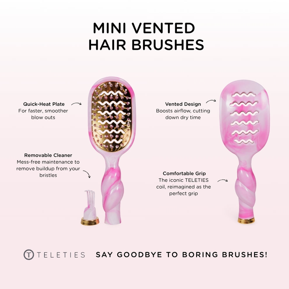Mini Vented Hair Brush - Pinch Me!
