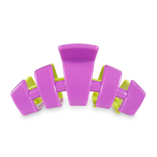 Classic Witches Brew Large Hair Clip in Purple Green - Large