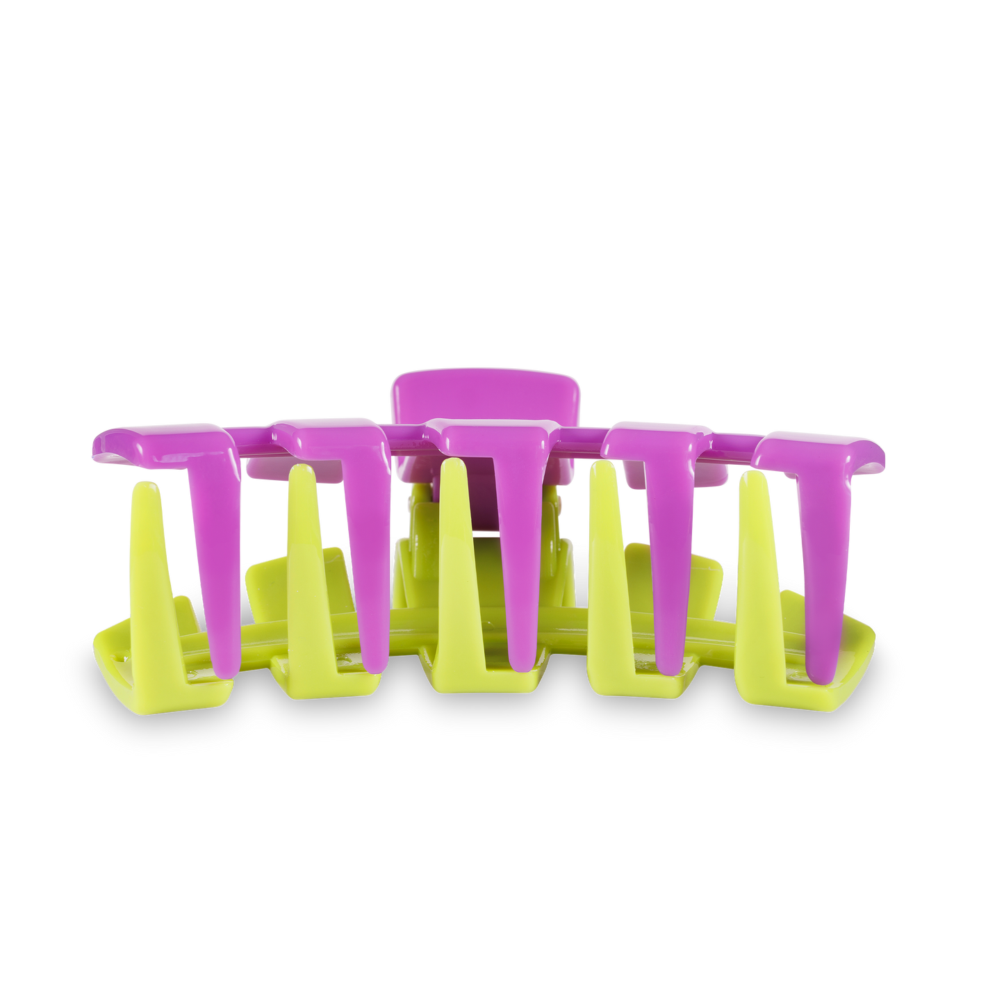 TELETIES - Classic Witches Brew Large Hair Clip in Purple Green - Large