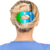Advent Health Ombre Medium Flat Round Hair Clip - Hair Clips - TELETIES
