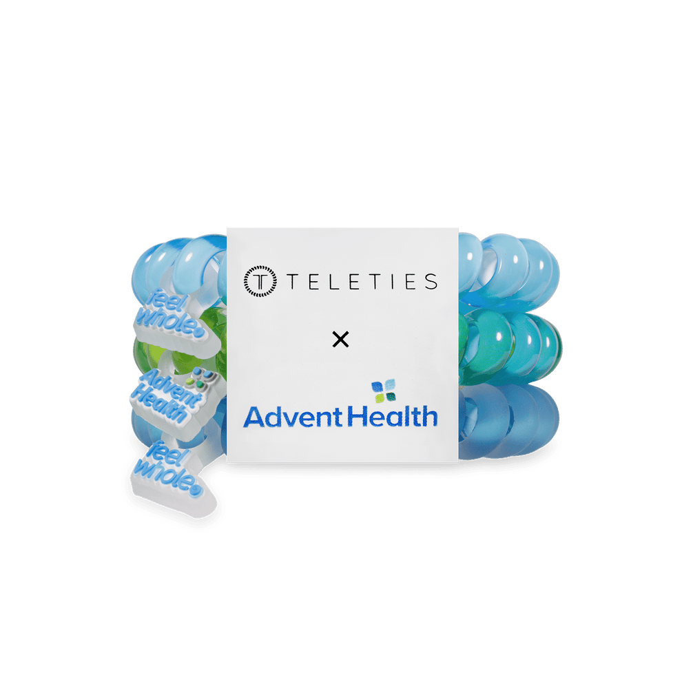 AdventHealth Ombre Large Hair Ties - Hair Ties - TELETIES
