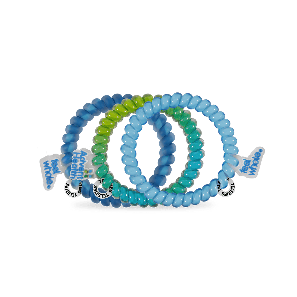 AdventHealth Ombre Small Hair Ties - Hair Ties - TELETIES

