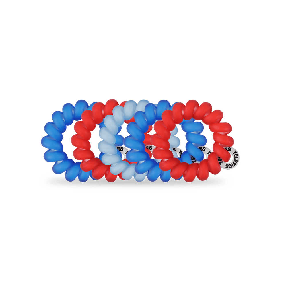 All American Tiny Hair Ties - Hair Ties - TELETIES
