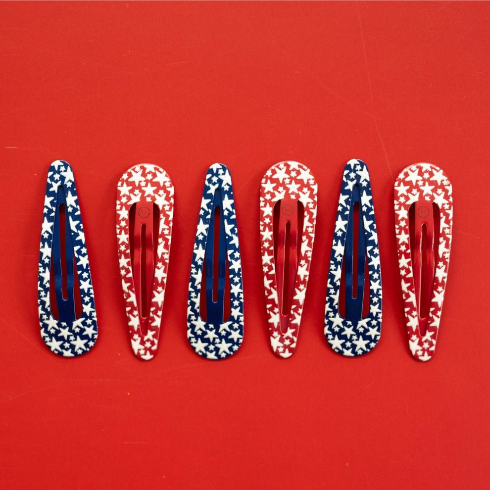 All Star Energy Snap Clip (6Ct) - Hair Clips - TELETIES
