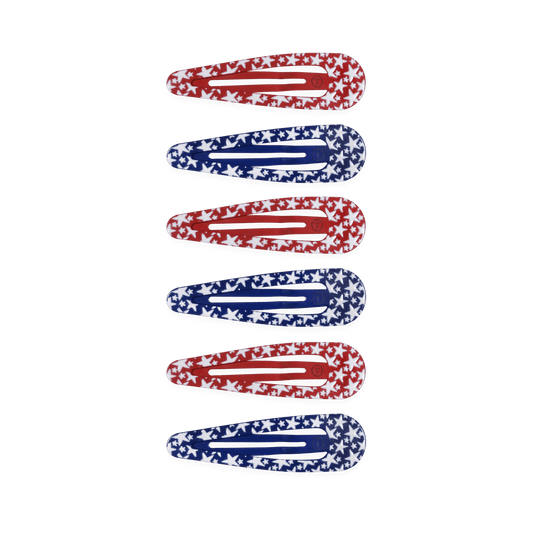 All Star Energy Snap Clip (6Ct)
                in Red Blue - Small
              