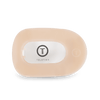 Almond Beige Large Flat Round Hair Clip - Hair Clips - TELETIES
