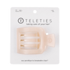 Almond Beige Large Flat Square Hair Clip - Hair Clips - TELETIES
