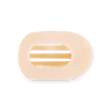 Almond Beige Medium Flat Round Hair Clip - Hair Clips - TELETIES
