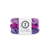 TELETIES - Antigua Small Towel Scrunchies in Purple Pink - Small - Image - 1