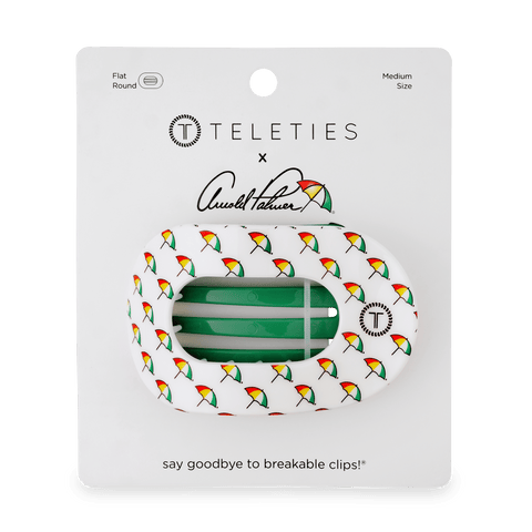 Arnold Palmer 2026 Medium Flat Round Hair Clip