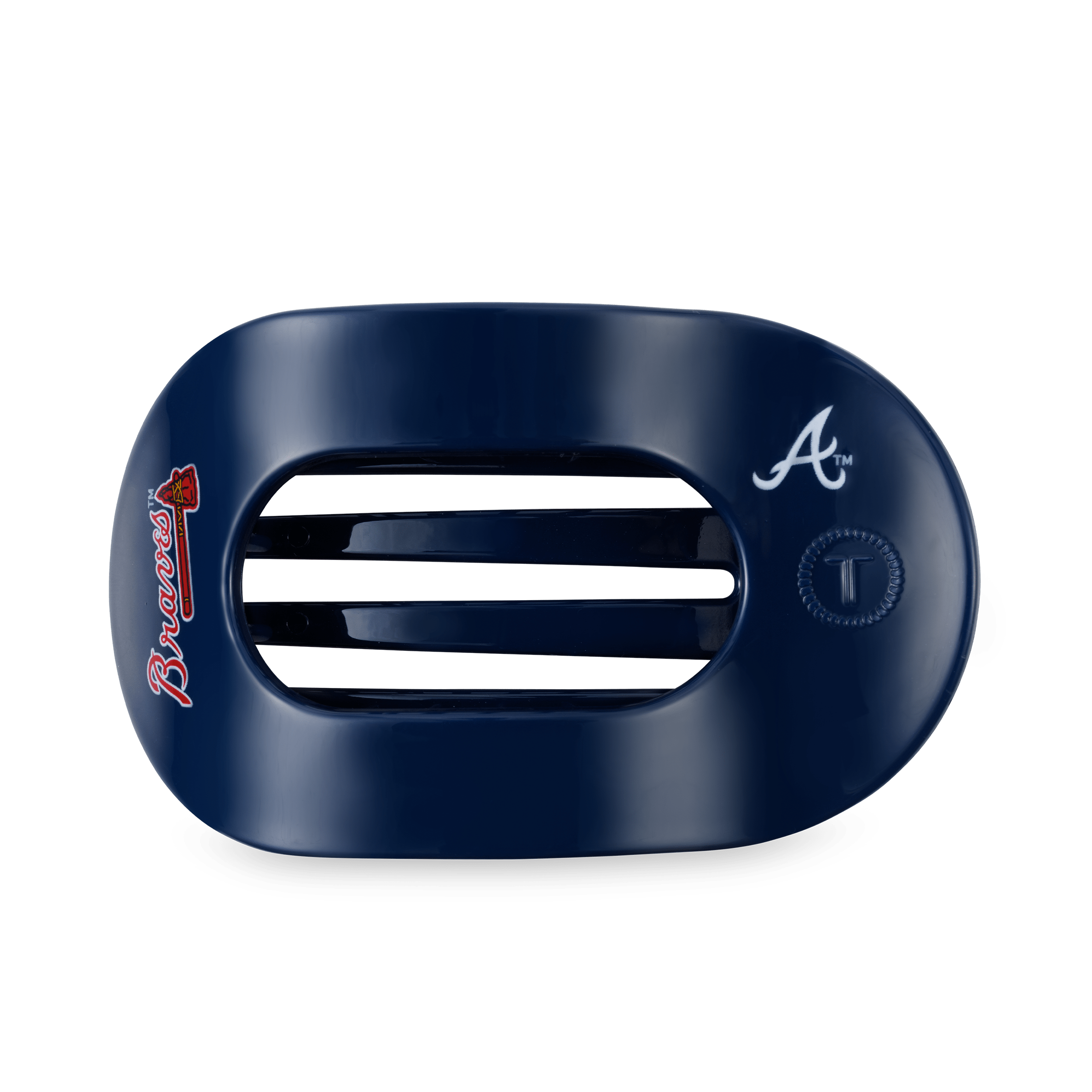 Atlanta Braves Flat Round Hair Clip
