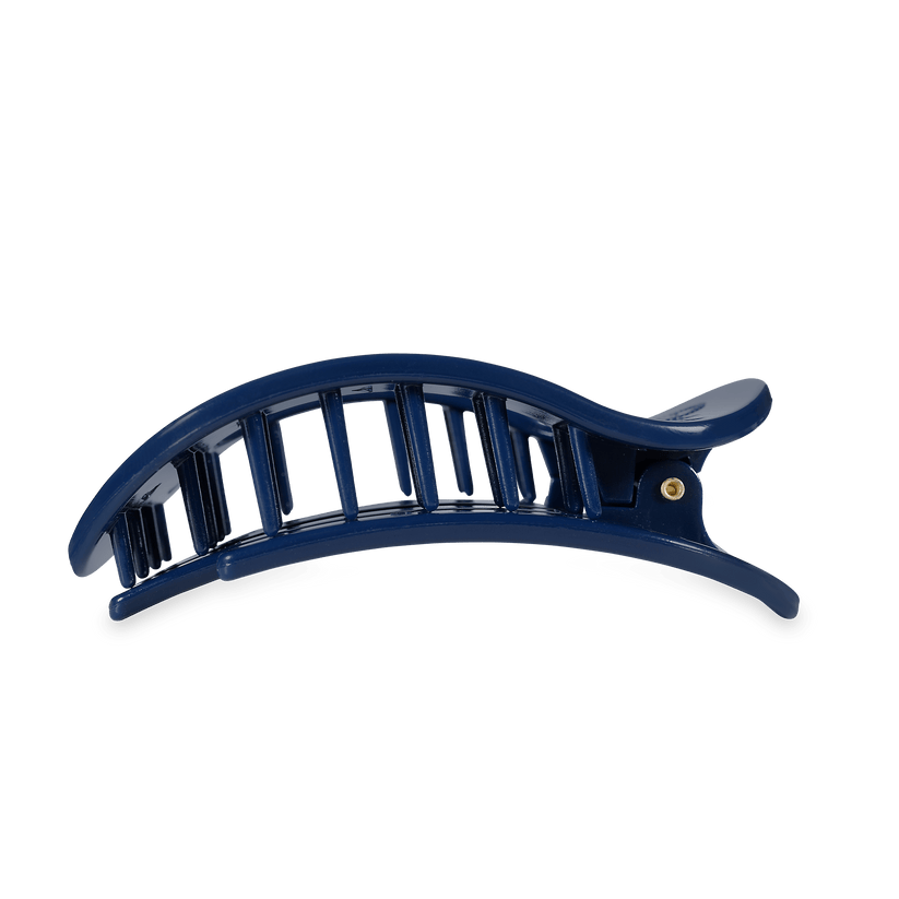 TELETIES - Atlanta Braves Large Flat Round Hair Clip in Blue - Large - Image 3