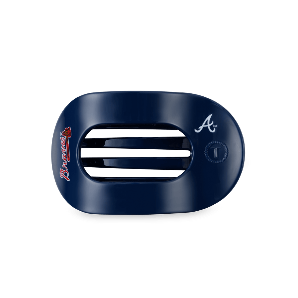 Atlanta Braves Medium Flat Round Hair Clip - Hair Clips - TELETIES
