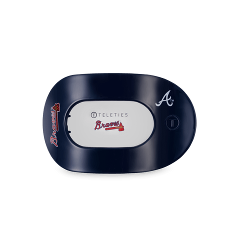 Atlanta Braves Medium Flat Round Hair Clip