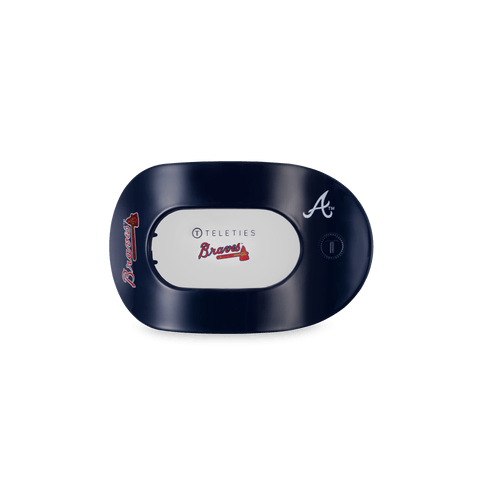 Atlanta Braves Small Flat Round Hair Clip