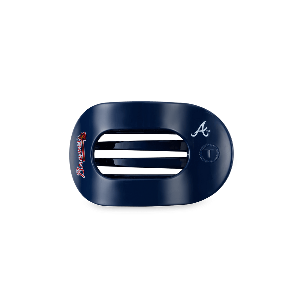 Atlanta Braves Small Flat Round Hair Clip - Hair Clips - TELETIES
