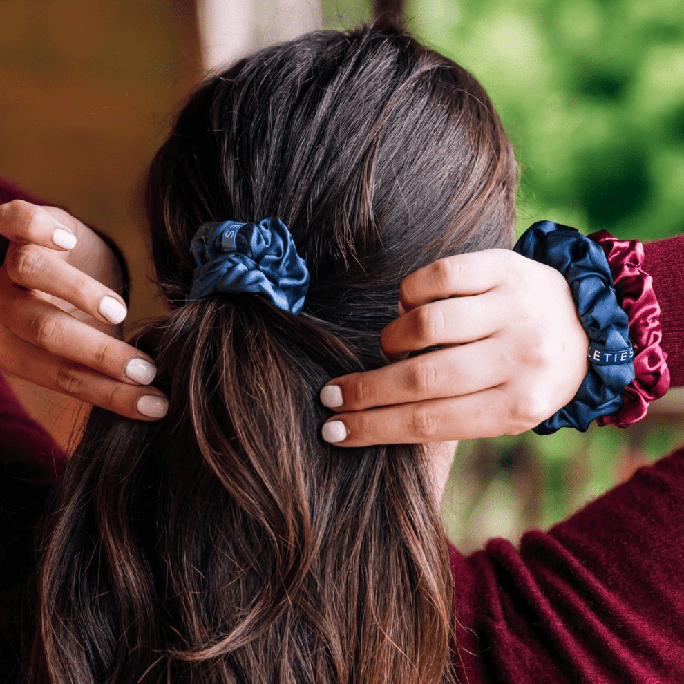 Autumn Assortments Large Silk Scrunchie - Scrunchies - TELETIES
