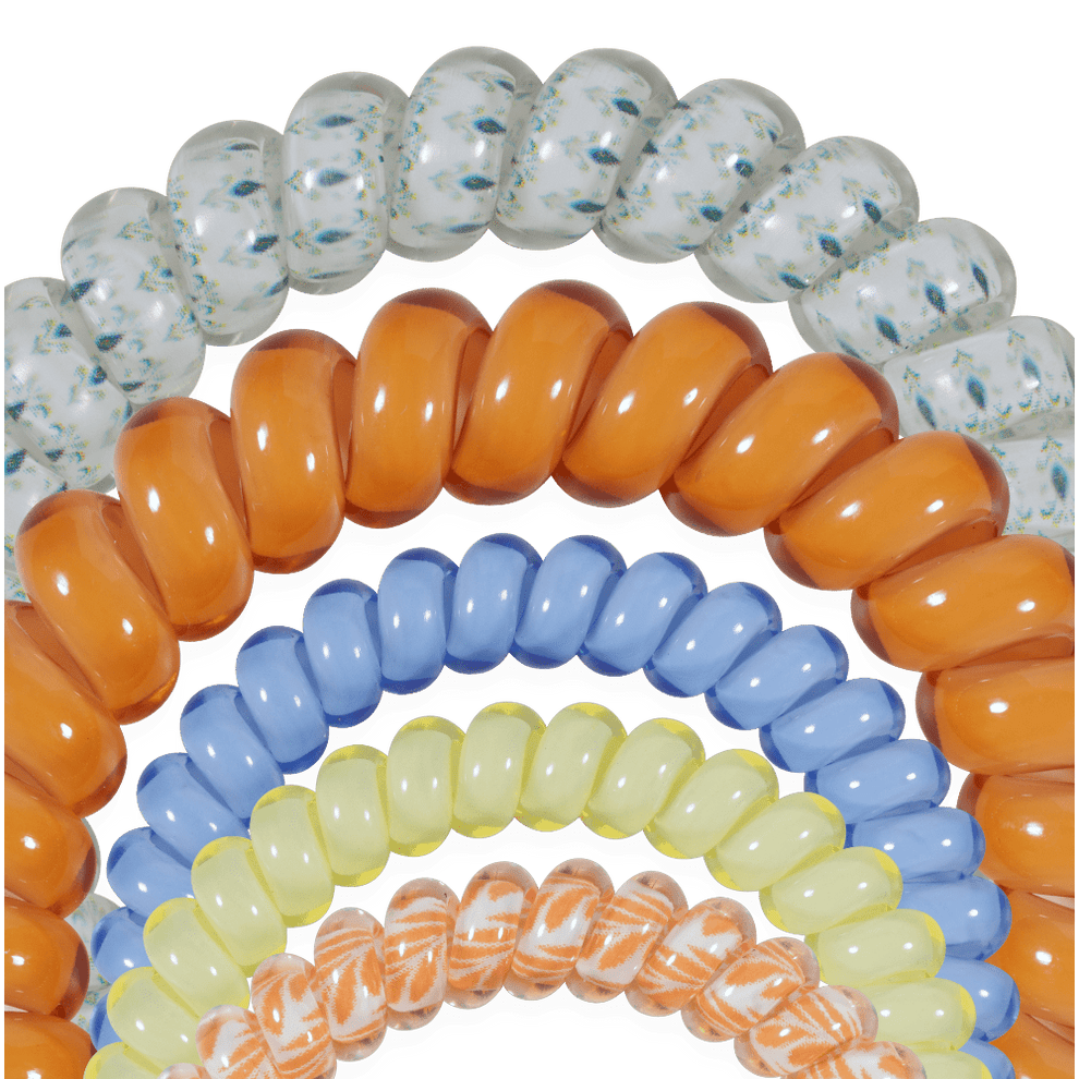 Beach Club Mix Pack Hair Ties - Hair Ties - TELETIES
