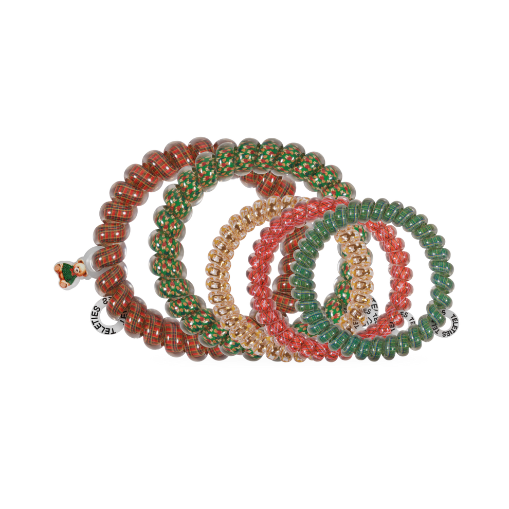 Beary Christmas Mix Pack Hair Ties - Hair Ties - TELETIES
