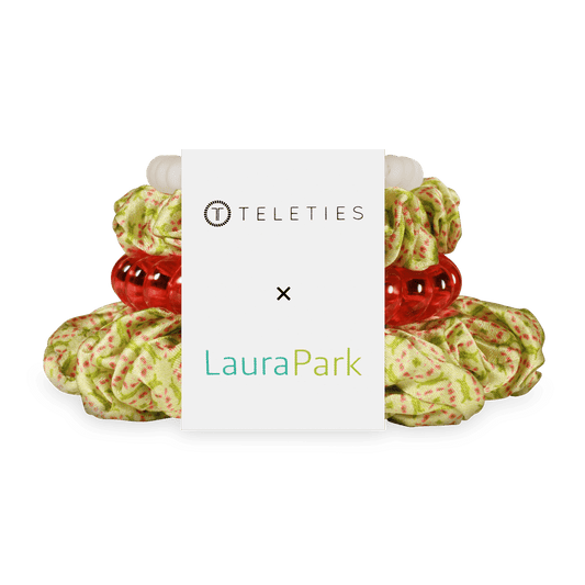 Berry Cozy Mix Pack Hair Ties in Green Pink White - Mix Pack