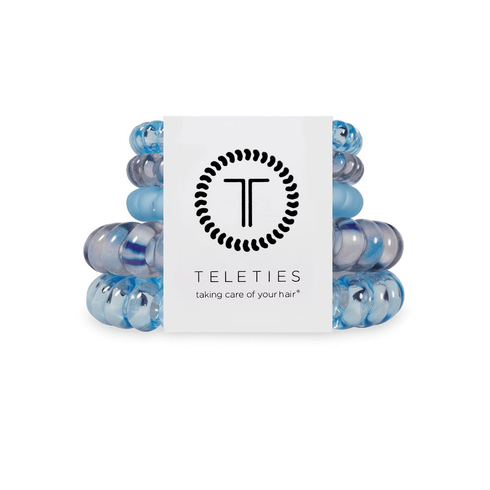 Blue Lagoon Mix Pack Hair Ties - Hair Ties - TELETIES
