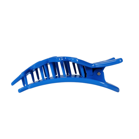 Blue Shooting Star Large Flat Hair Clip