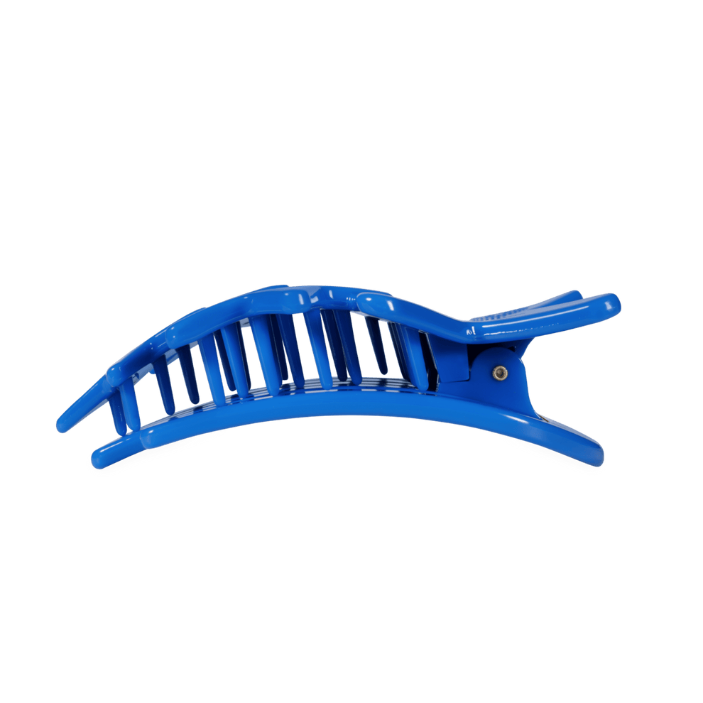 Blue Shooting Star Large Flat Hair Clip - Hair Clips - TELETIES
