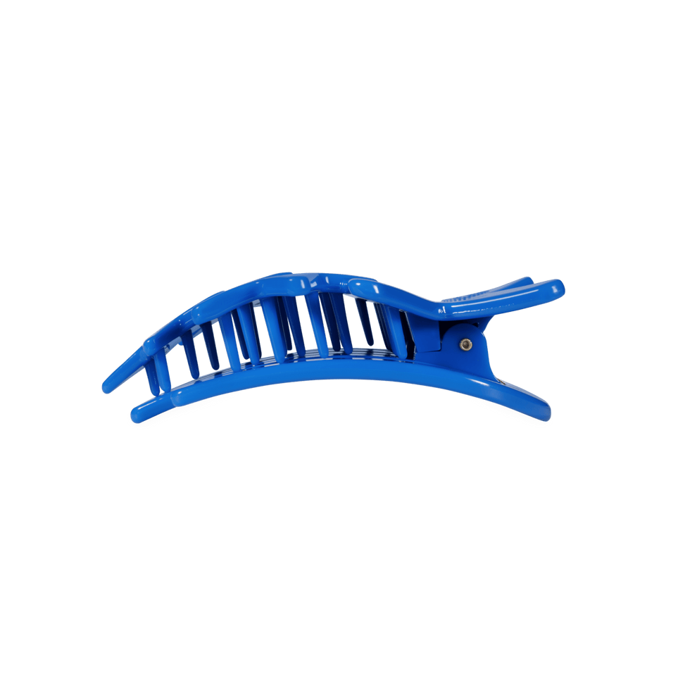 Blue Shooting Star Medium Flat Hair Clip - Hair Clips - TELETIES
