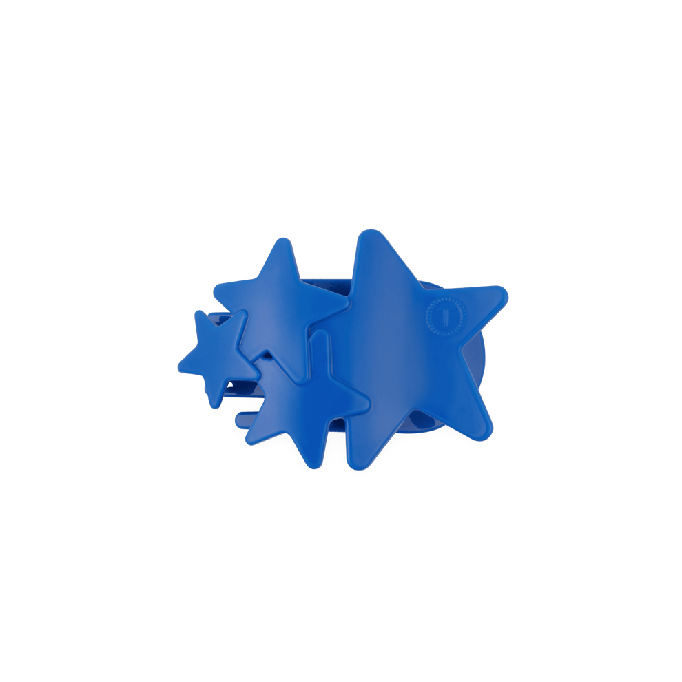 Blue Shooting Star Small Flat Hair Clip - Hair Clips - TELETIES
