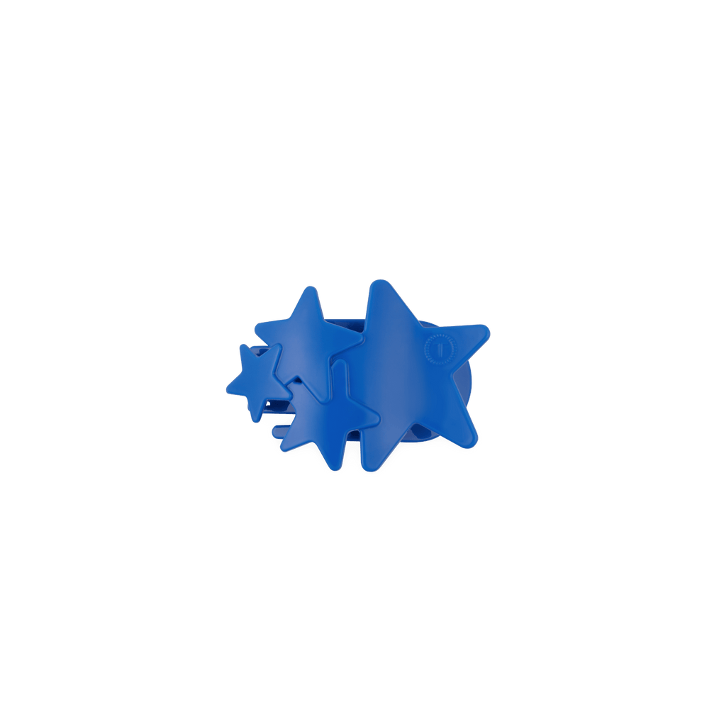 Blue Shooting Star Tiny Flat Hair Clip - Hair Clips - TELETIES
