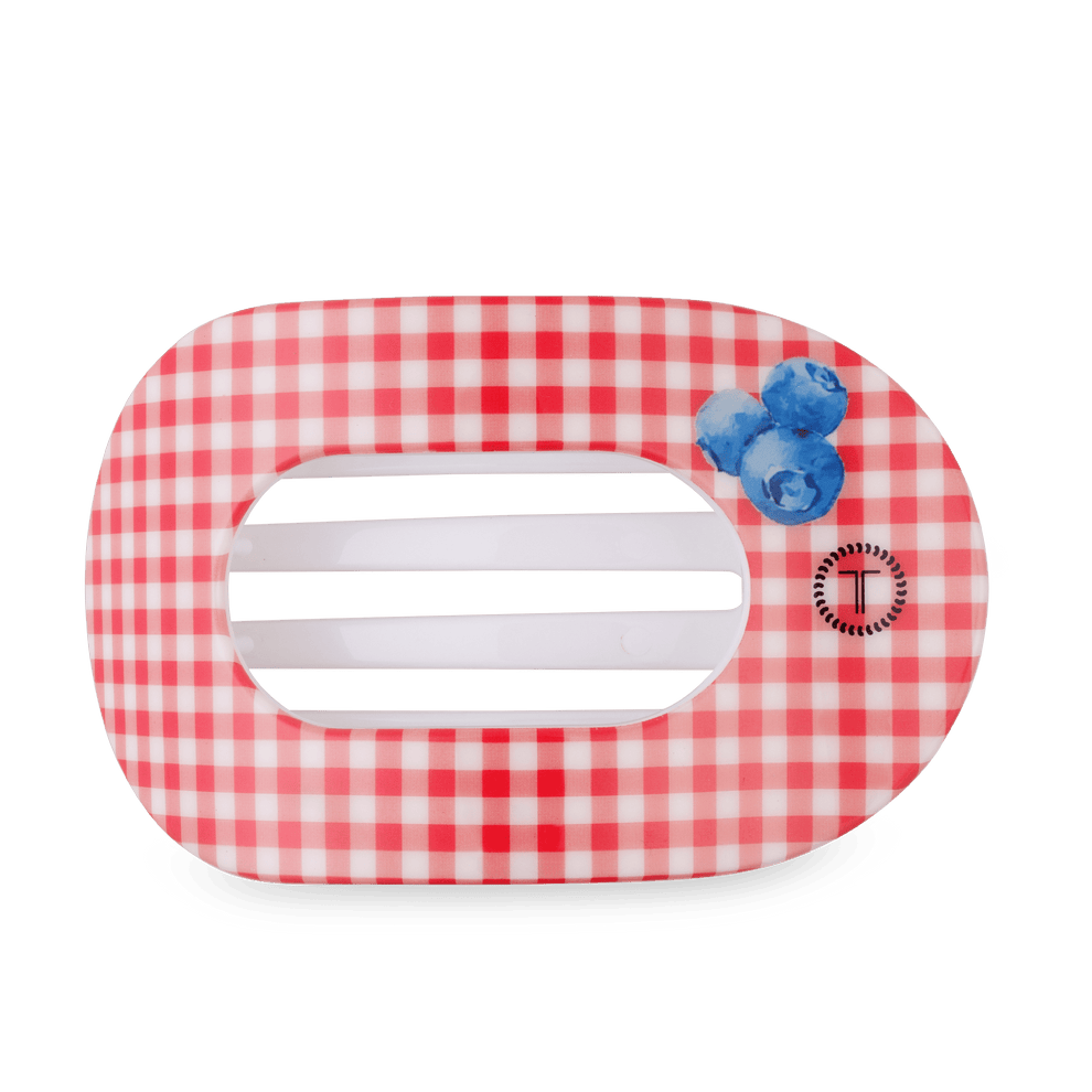 Blueberry Farms Large Flat Round Hair Clip - Hair Clips - TELETIES
