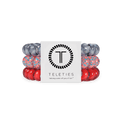Blueberry Farms Large Hair Ties
                in Red Blue - Large
            