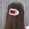 Blueberry Farms Small Flat Round Hair Clip - Hair Clips - TELETIES
