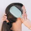 Boar Bristle Hair Brush - Blue - Hairbrush - TELETIES
