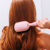 Boar Bristle Hair Brush - Bubblegum Pink - Hairbrush - TELETIES
