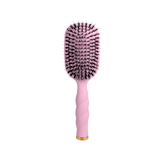 Boar Bristle Hair Brush - Bubblegum Pink
                in Pink - Full Size
              
