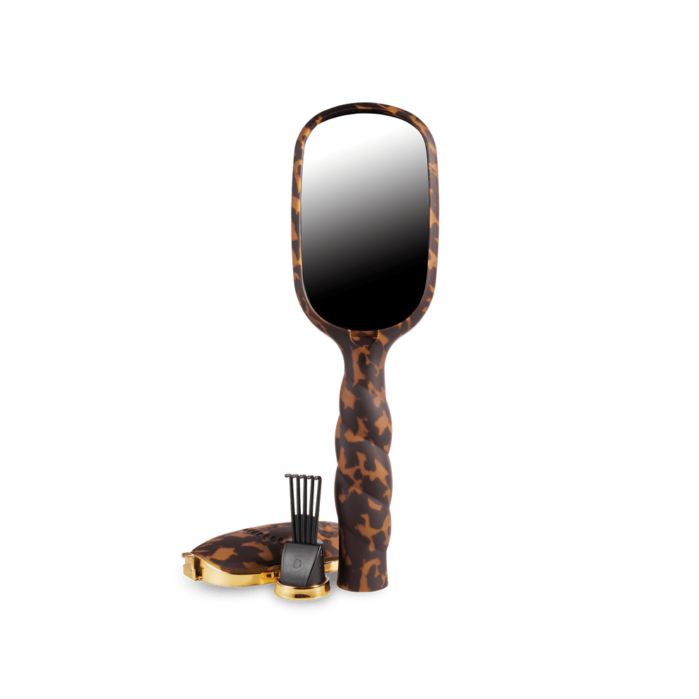 Boar Bristle Hair Brush - Tortoise - Hairbrush - TELETIES

