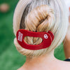 Boomer Sooner! Large Flat Round Hair Clip - Hair Clips - TELETIES
